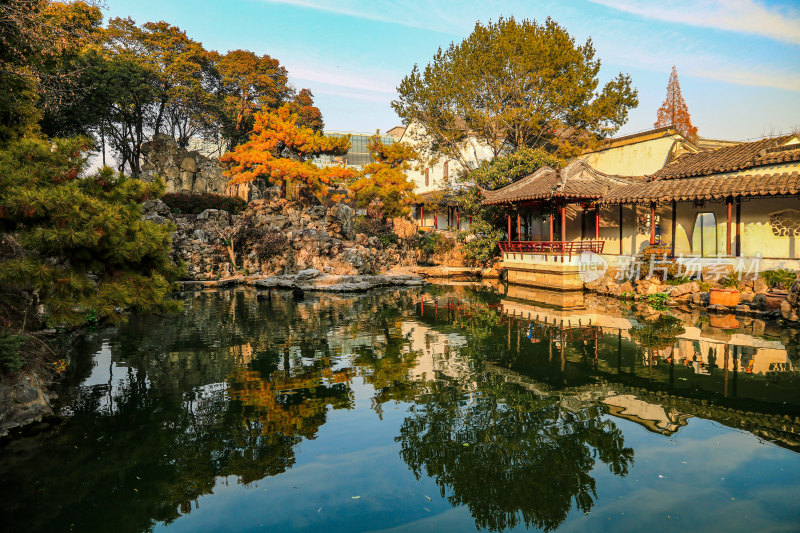 南京瞻园金陵第一园 江南园林庭院