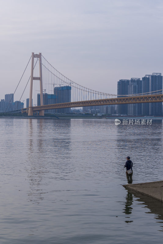 武汉洪山江滩公园风景