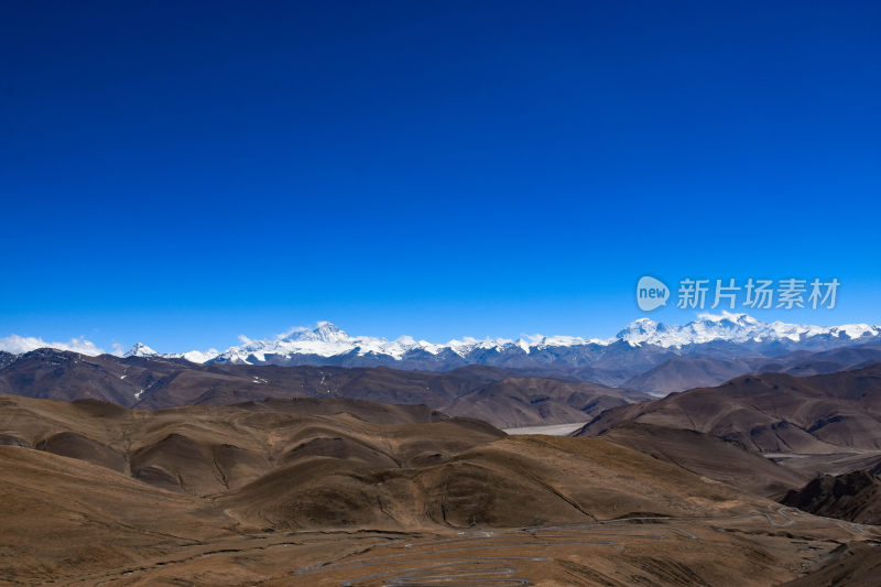 阿里加乌拉山口雪山观景台