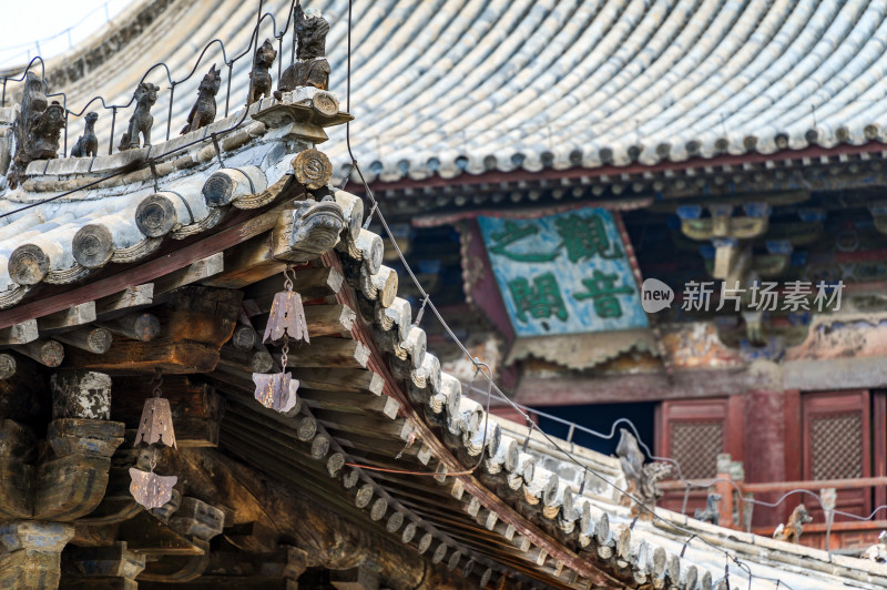 天津蓟县独乐寺观音阁木构建筑