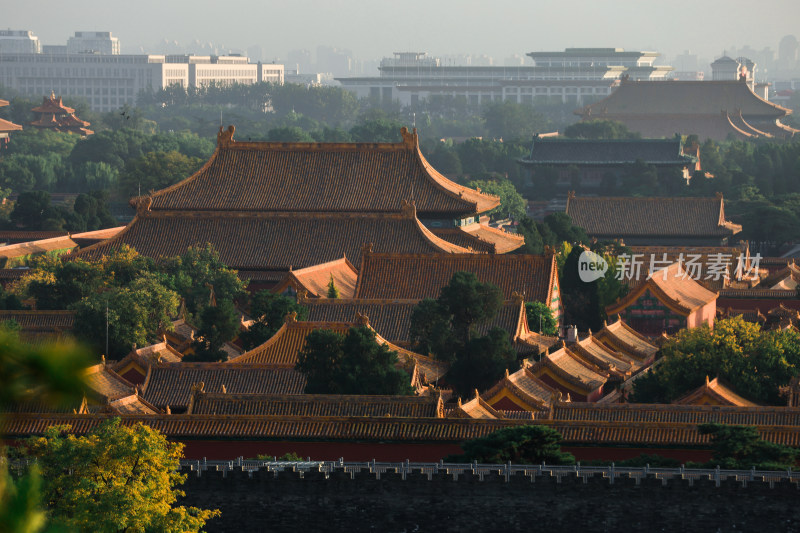 秋天的故宫景色