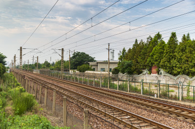 铁路运输城市交通景观