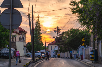 青岛老城的的小路