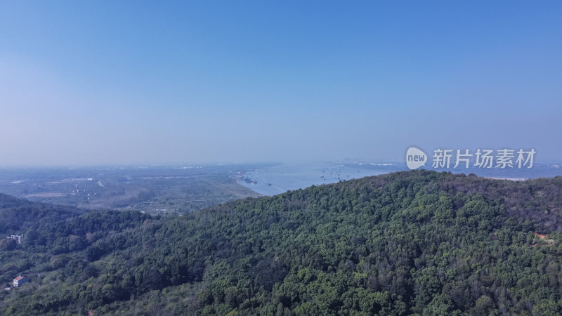 武汉洪山区白浒山航拍