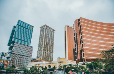 澳门半岛老城区城市风光