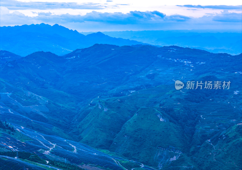 贵州山地光伏喀斯特地貌