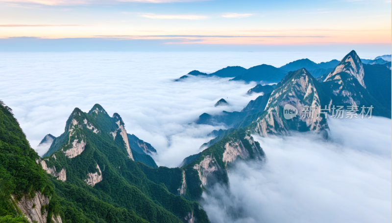 陕西华山美景