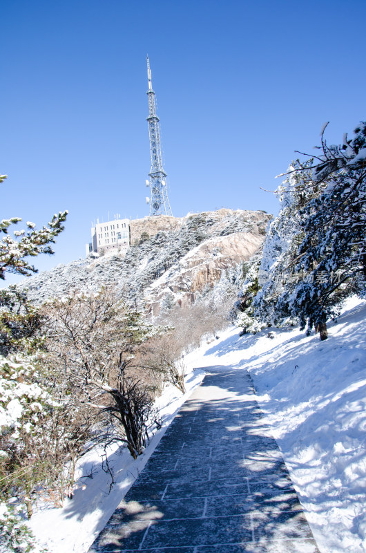 冬季黄山风光