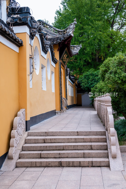 江苏镇江市金山公园江天禅寺建筑