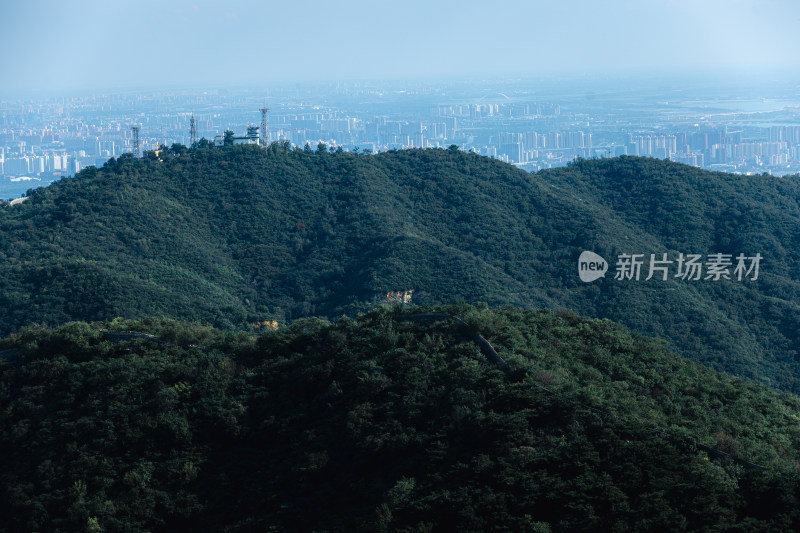 北京香山公园自然风景