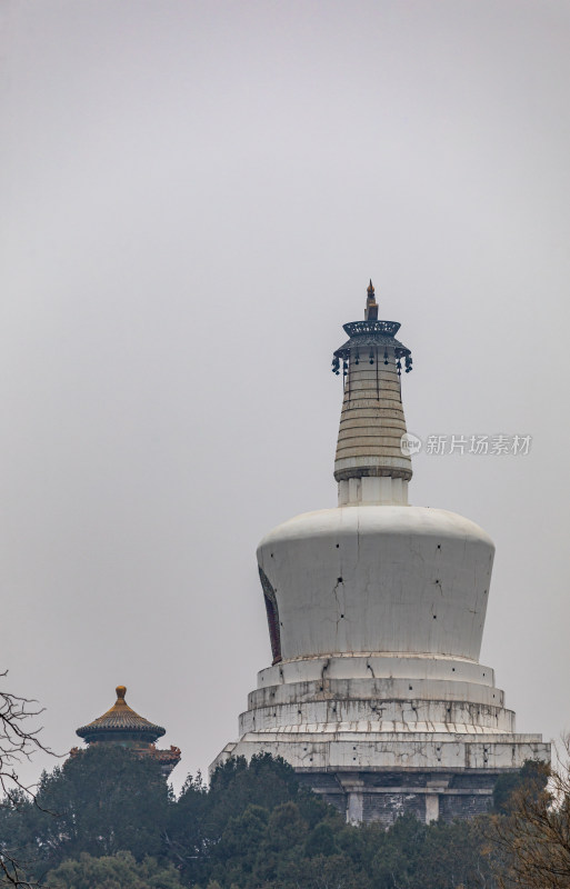 北京颐和园四大部洲景点景观