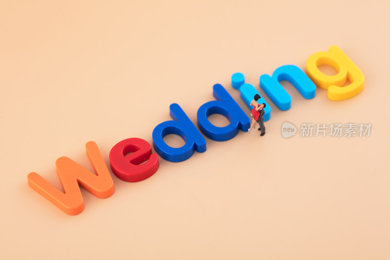 微缩摄影婚姻殿堂wedding