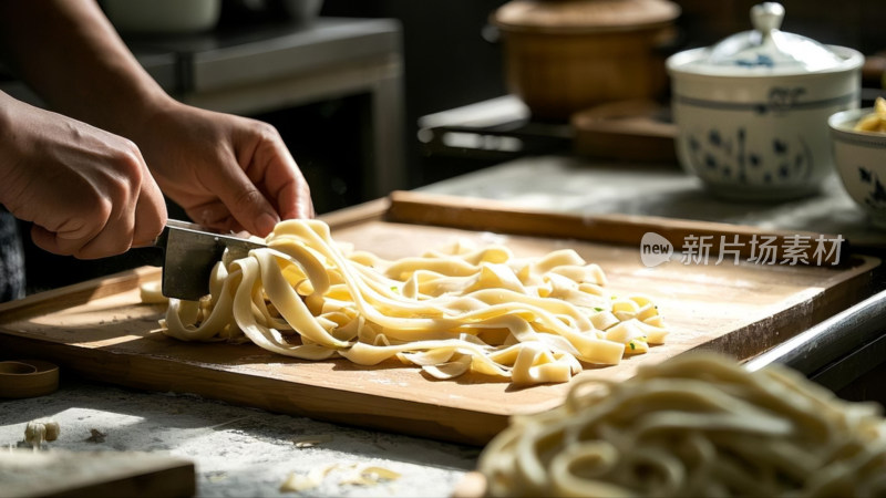 山西刀削面美食