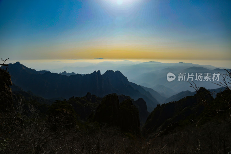 皖南西递宏村齐云山黄山风光