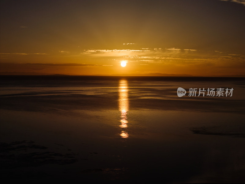 青海湖日出