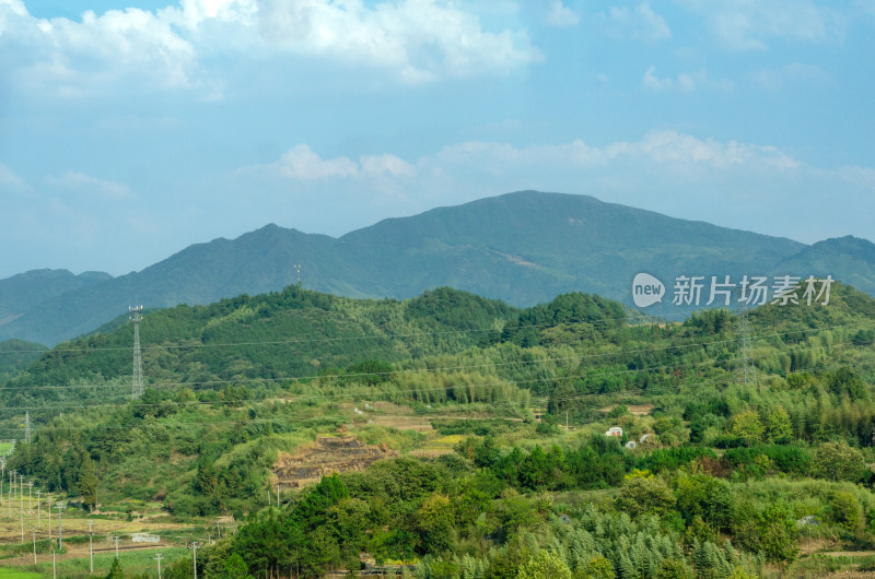 安徽宣城市旌德县自然风景