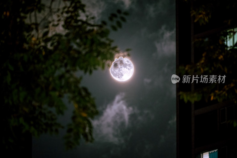 2023年中秋节的月亮