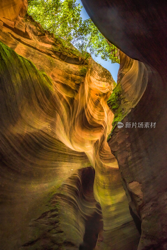 延安甘泉大峡谷