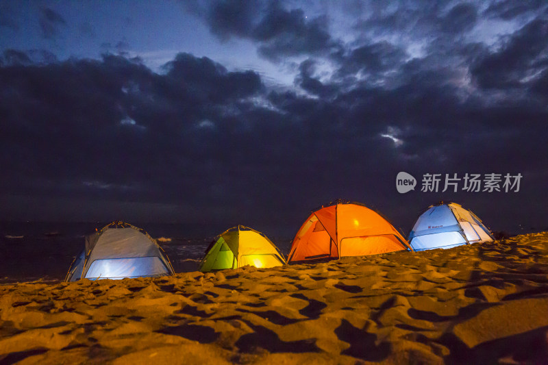 海滩沙滩海岸线