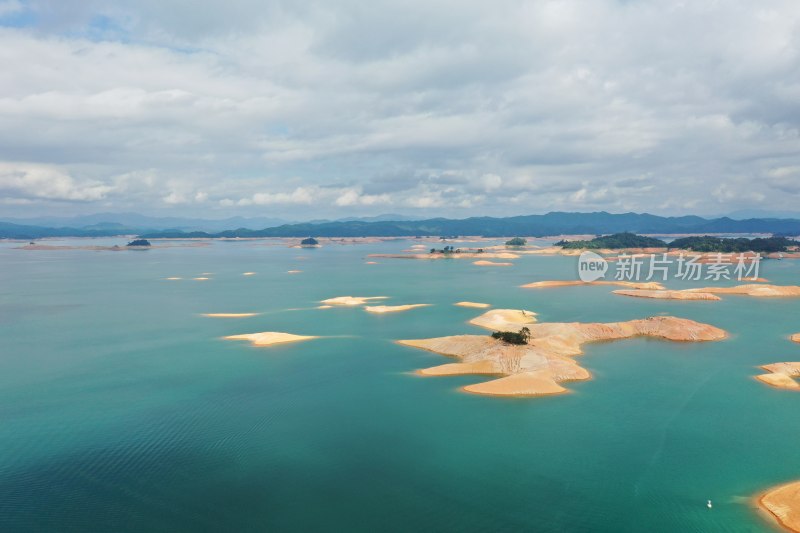 河源万绿湖 湖泊 千岛湖