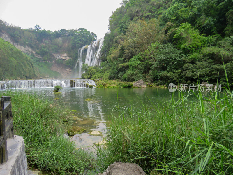 中国贵州安顺黄果树瀑布旅游风光