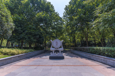 武汉江汉区后襄河公园风景