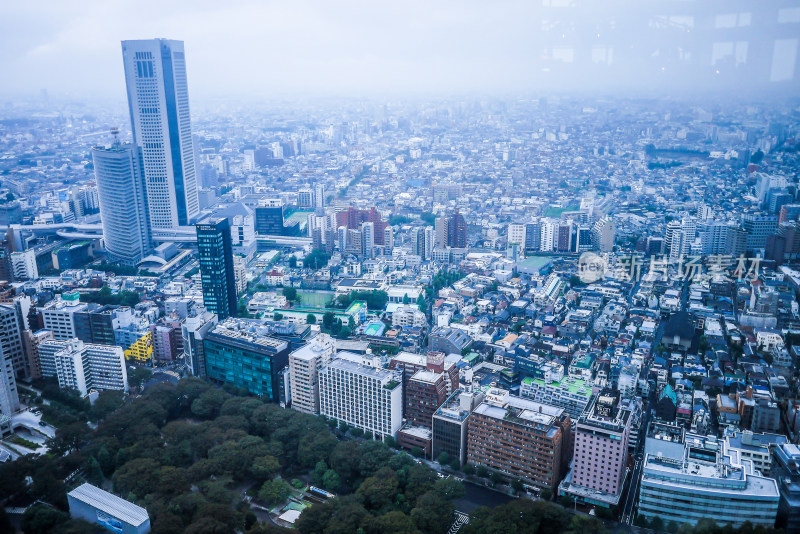 日本东京城市风光