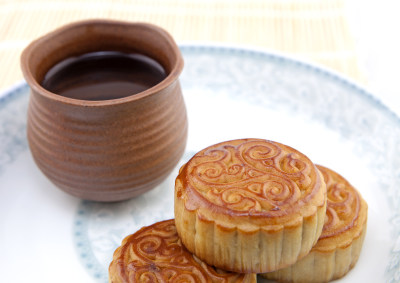 月饼  茶点