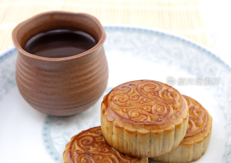 月饼  茶点