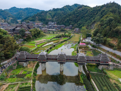 广西柳州三江程阳八寨5a景区