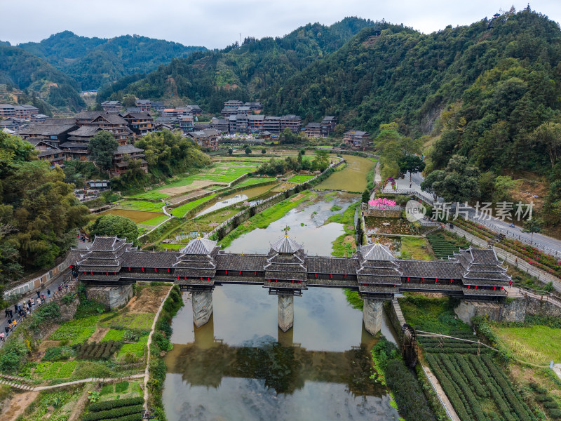 广西柳州三江程阳八寨5a景区