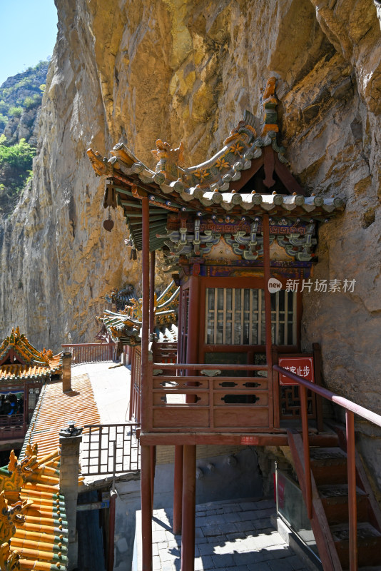 山西悬空寺 建筑外部的力学结构