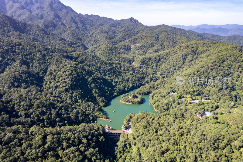 肇庆鼎湖山航拍图