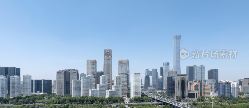 北京城市中心国贸CBD建筑大楼