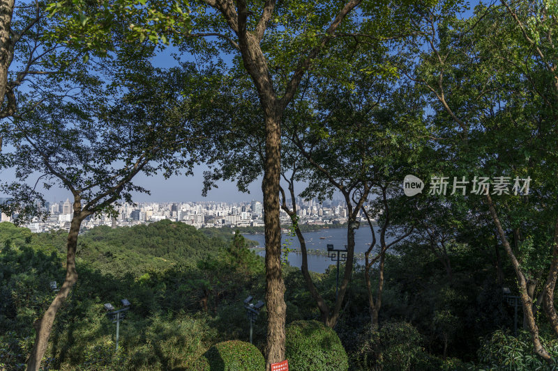 杭州宝石山初阳台钱塘十景之一