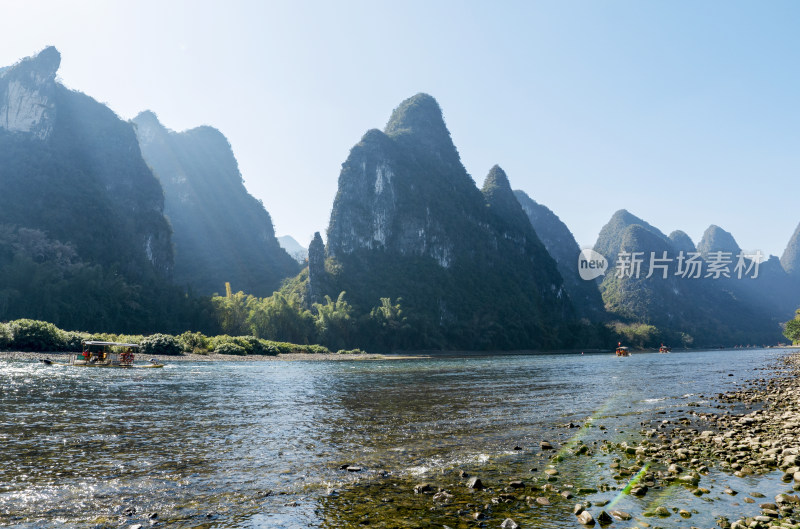 阳朔兴坪漓江山水风光