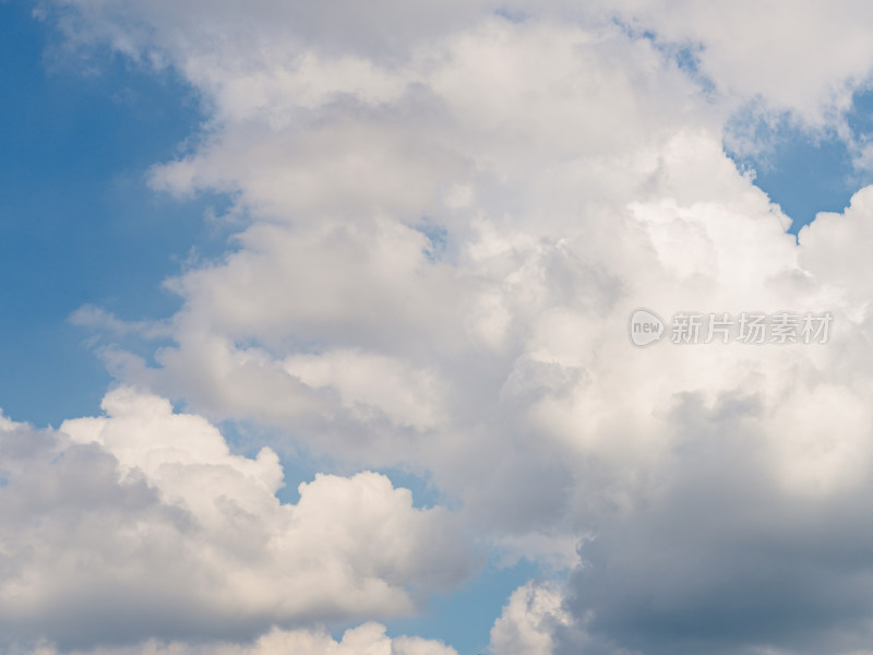 天空蓝天白云云朵高清背景壁纸素材