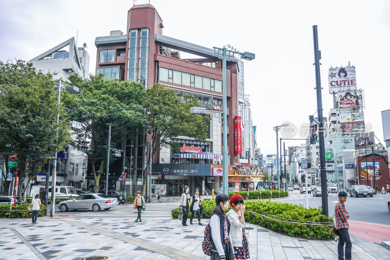 日本东京街景