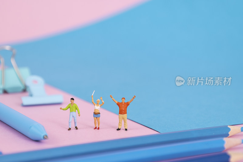 学习用品微缩创意高考加油