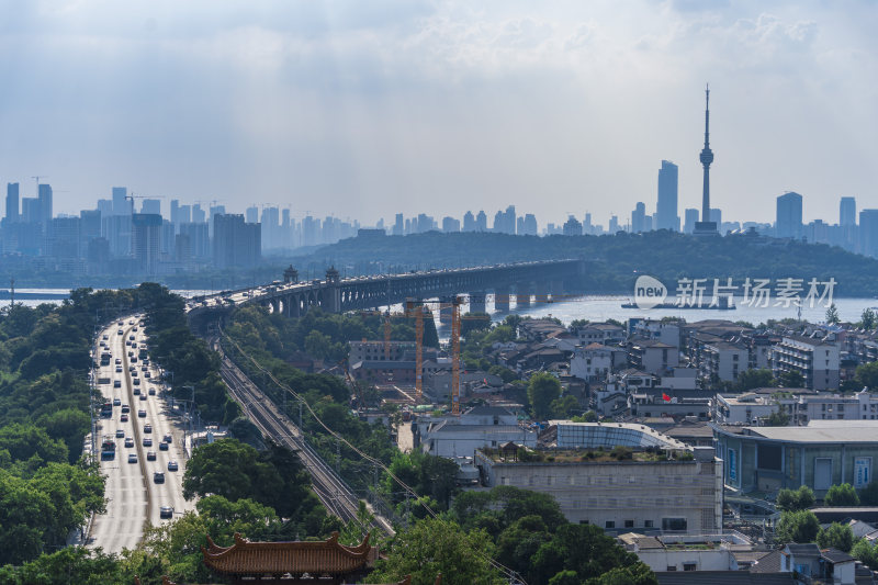 武汉长江大桥风景