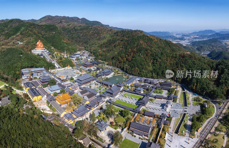 宁波奉化雪窦山雪窦寺弥勒大佛千丈岩