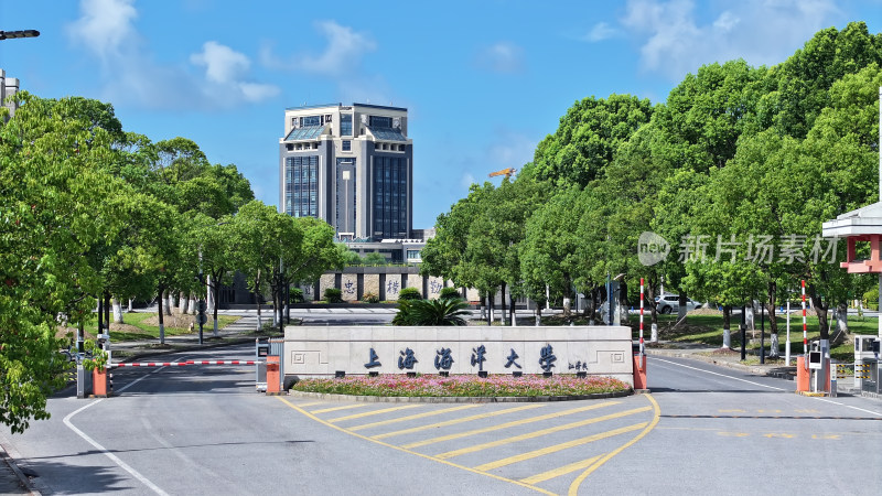 航拍临港大学城 临港新片区 上海海洋大学