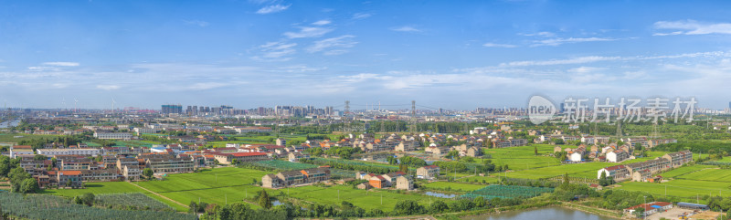 江苏省常州市舜过山全景