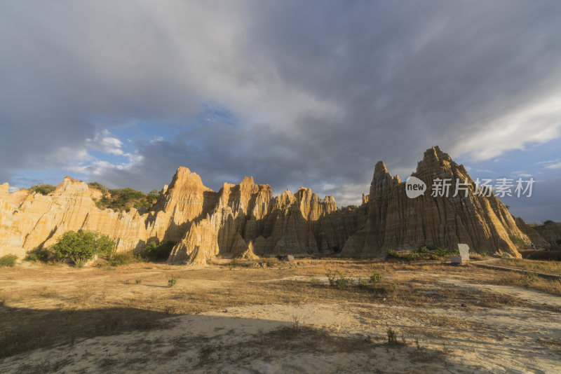 壮观土林景观 独特地质风貌全景