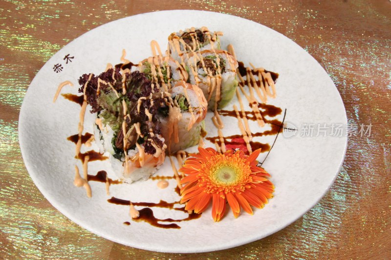 软壳蟹卷寿司