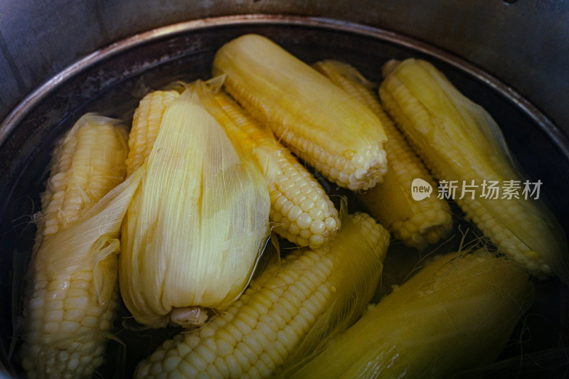 玉米食物特写