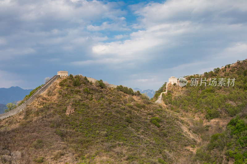 天津蓟县黄崖关长城景区自然风光