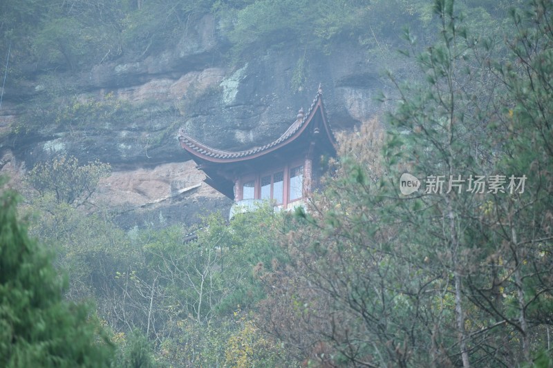 天台山千年古刹国清寺风景