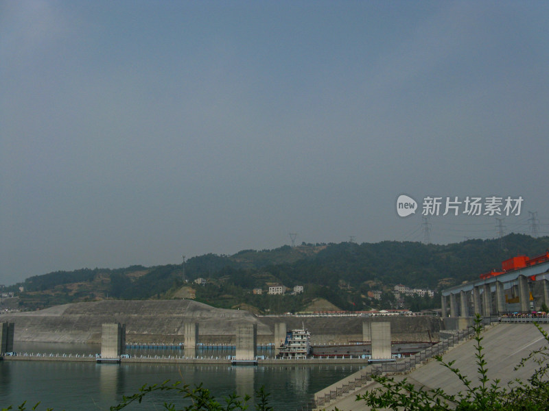 三峡大坝旅游区人造工程景观