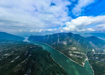 长江三峡巫峡风光